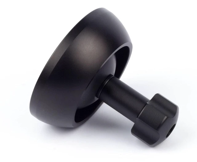 Alt view image 2 of 5 - 100mm Bowl Adapter, Metal CNC 100mm Half Ball Flat to Bowl Adapter Convert
