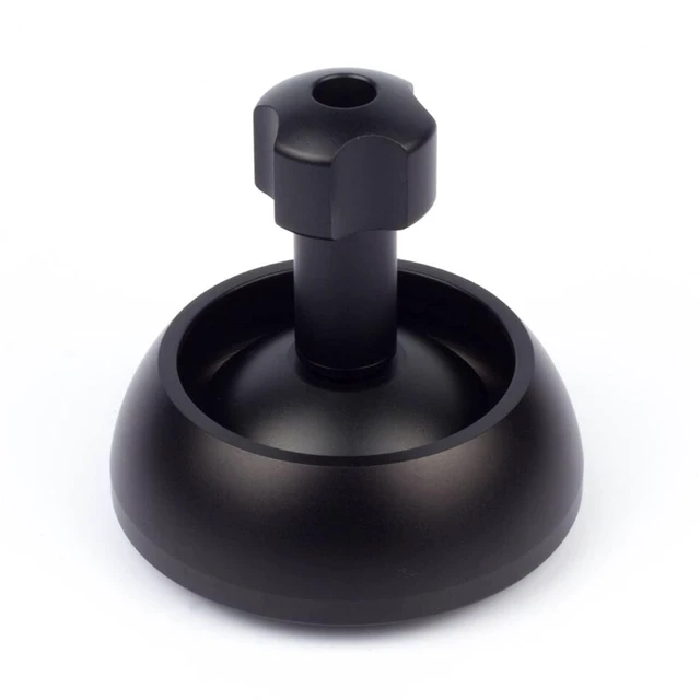 Alt view image 4 of 5 - 100mm Bowl Adapter, Metal CNC 100mm Half Ball Flat to Bowl Adapter Convert