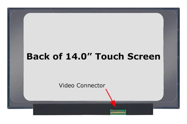Alt view image 2 of 5 - SCREENARAMA New Touch Screen Replacement for BOE NT140WHM-T04