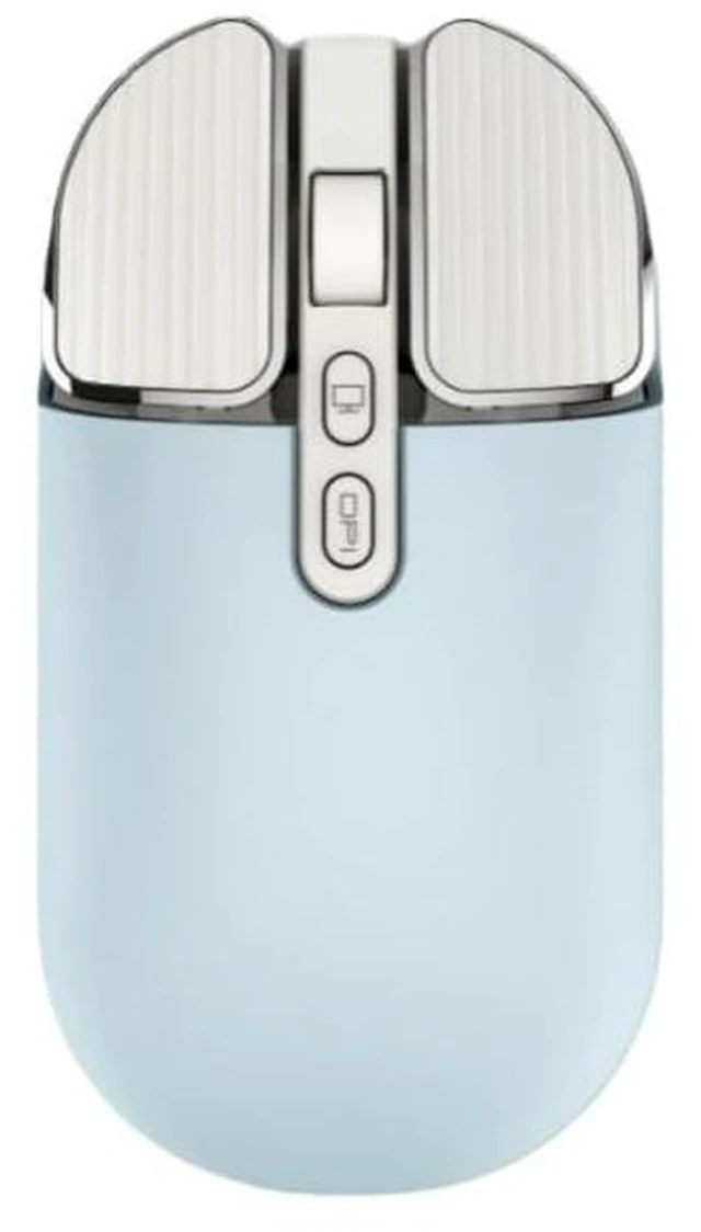 Main image of Thanice Bluetooth Mouse,Dual Mode Wireless Mouse for Laptop(Blue)