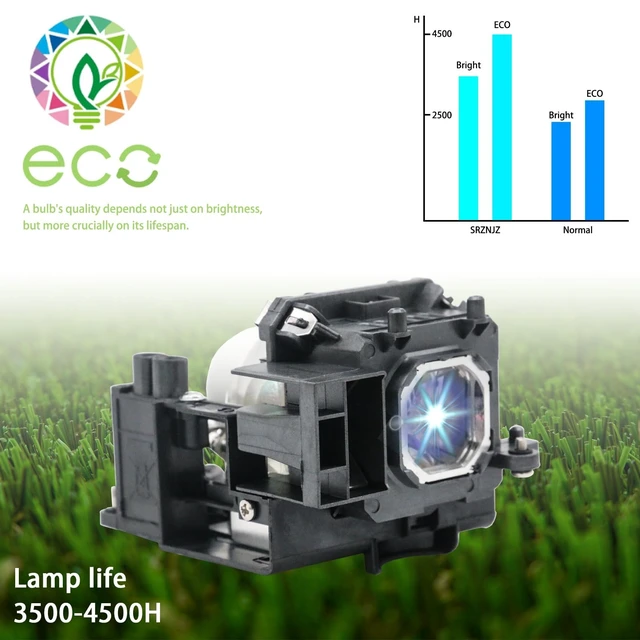 Alt view image 2 of 5 - SRZNJZ NP16LP Original Replacement Projector Lamp Bulb for NEC M260WS M300W M300XS M350X M361X M300XSG M311W NP-P350X NP-UM300W UM280W UM280Wi UM280X UM280Xi with Housing
