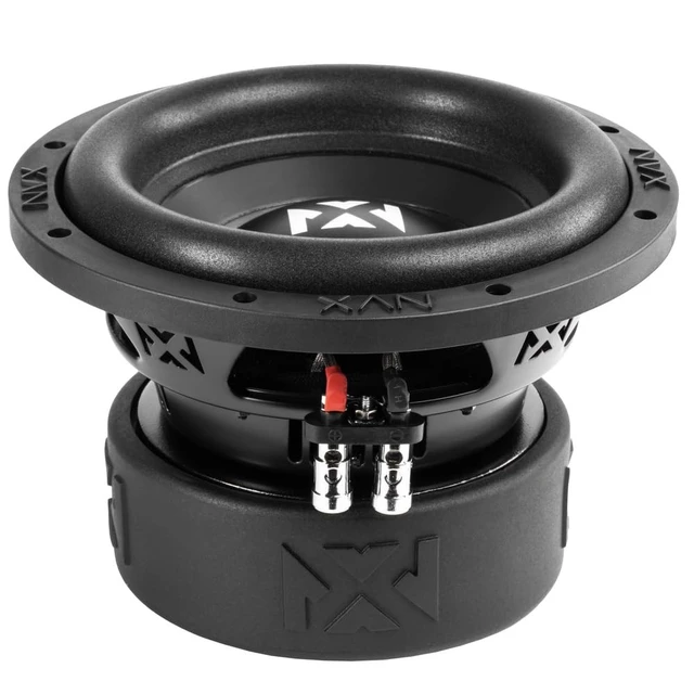 Alt view image 3 of 5 - NVX NSW82v3 800W Peak (400W RMS) N-Series v3 8" Dual 2-Ohm Car Subwoofer