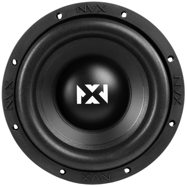 Alt view image 2 of 5 - NVX NSW82v3 800W Peak (400W RMS) N-Series v3 8" Dual 2-Ohm Car Subwoofer