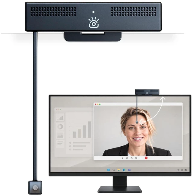 Main image of iContact Camera ProXL 4K Eye Contact Webcam for Monitors 30in & Up