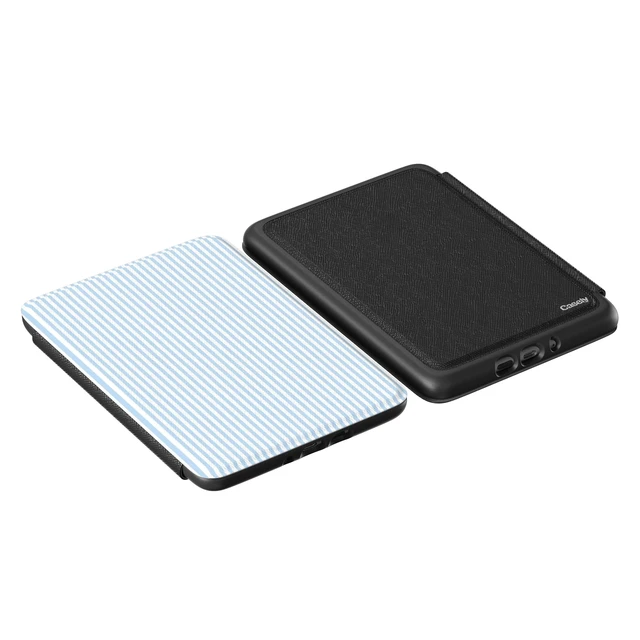 Alt view image 4 of 5 - Casely 7" Kindle Case ^^ Marina Lines ^^ Tiny Pinstripe ^^ Compatible with 7 Kindle Colorsoft and 7 Kindle Paperwhite (12th Gen)