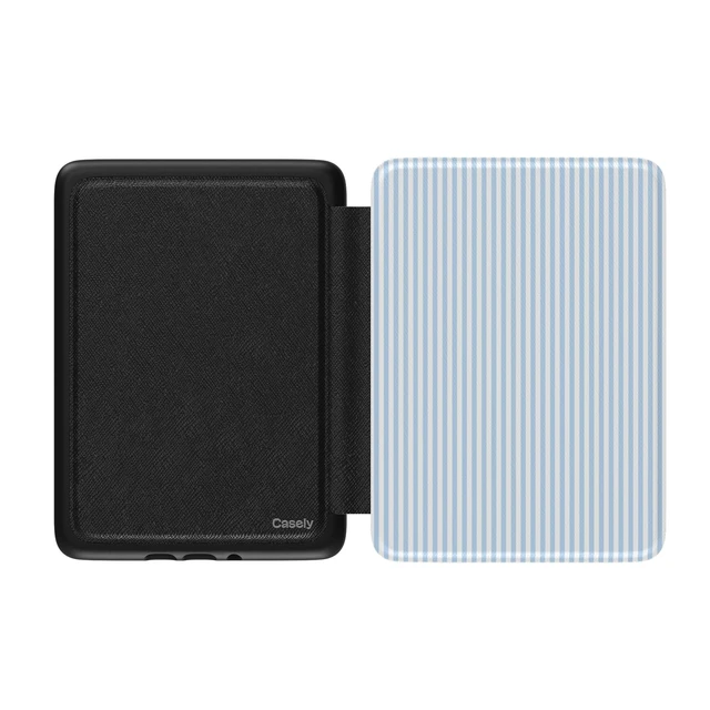 Alt view image 5 of 5 - Casely 7" Kindle Case ^^ Marina Lines ^^ Tiny Pinstripe ^^ Compatible with 7 Kindle Colorsoft and 7 Kindle Paperwhite (12th Gen)