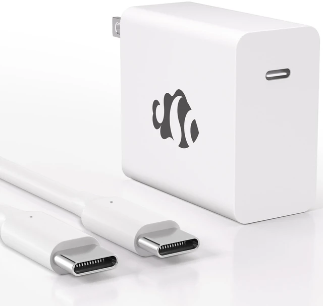 Main image of NIMO 65W GaN USB C Charger, Ultra Compact PD Single Port Fast Laptop Power Adapter Compatible with MacBook Pro Air, iPad, iPhone 17 16, Samsung, with 6.6ft Long Charging Cable
