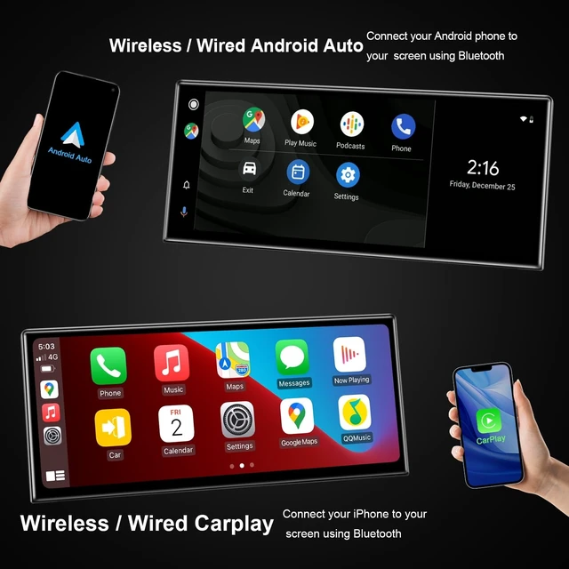 Alt view image 3 of 5 - PEMP Ultra-Thin 12.3" Linux Screen for BMW 3/4 Series F30 F31 F32