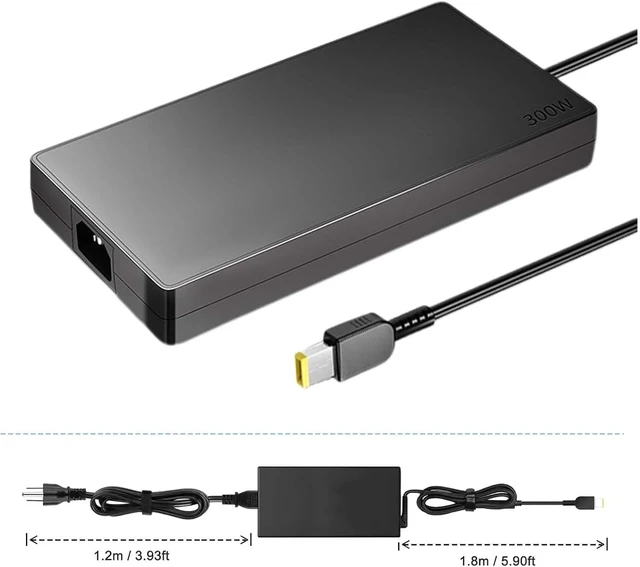 Alt view image 3 of 5 - HHZ 300W Laptop Charger Compatible with Lenovo Legion 7 7i 5i 5Pro