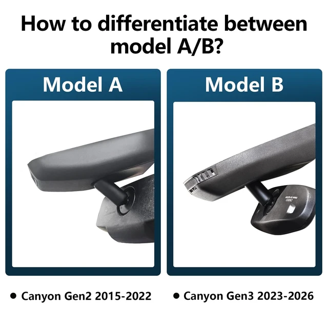Alt view image 2 of 5 - mangoal STARVIS 2 Front 4K HDR Dash Cam IMX678, Custom Fit for GMC Canyon 2023-2026 WD Elevation AT4 Denali(Model B), 5GHz WiFi, GPS, 64GB Card
