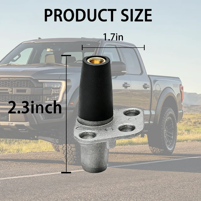 Alt view image 4 of 5 - Antenna Base Mount Replacement for Ford F250 F350 Super Duty