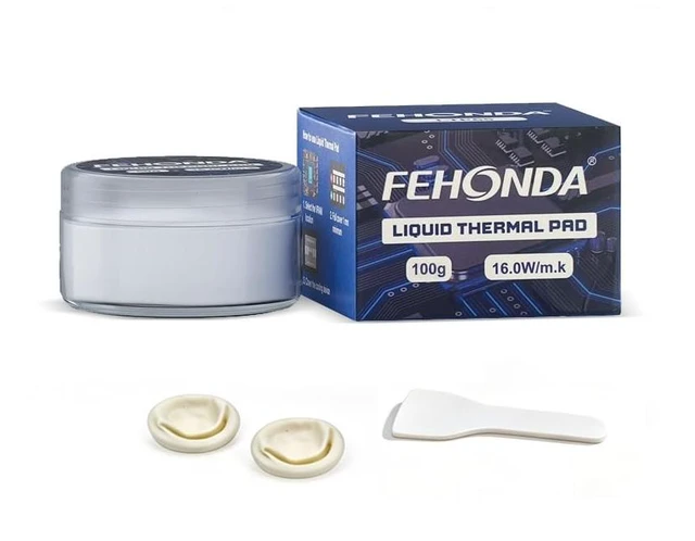 Main image of FEHONDA 16W/mK Thermal Putty for GPU VRAM, 50g, Non-Conductive Gap Filler