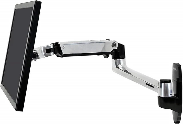 Main image of Ergotron 45-243-026 Lx Wall Mount LCD Arm, Polished Aluminum