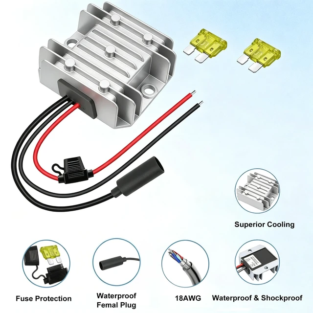 Alt view image 2 of 3 - Starlink Mini 12V Adapter 12V/24V to 30V 3.5A,DC to Step Up Converter