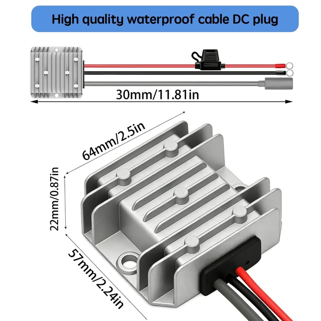 Alt view image 3 of 3 - Starlink Mini 12V Adapter 12V/24V to 30V 3.5A,DC to Step Up Converter