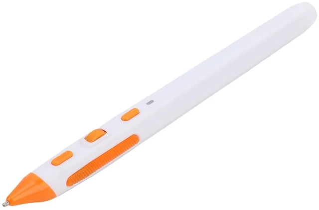 Main image of Tangxi Pocket Ergonomic Pen Mouse with 2.4G Wireless & Bluetooth, DPI 800/1200/1600 Adjustable, Page Turning for PC Laptop Notebook Computer (White)