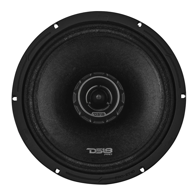Alt view image 5 of 5 - DS18 PRO-ZT10 10" Coaxial Midrange Loudspeaker with Built-in Bullet Tweeter 300W RMS, 600W Max, 4-Ohm, Water-Resistant Paper Cone, Powerful Car, Motorcycle & Powersports Audio Speaker