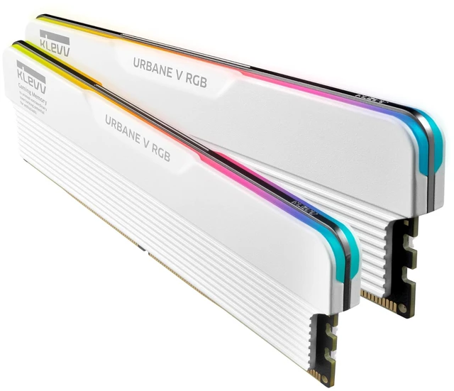 Main image of KLEVV Urbane V RGB DDR5 48GB (2x24GB) 6400MHz CL32 SK Hynix Chip 1.35V Gaming Desktop Ram Memory XMP 3.0 / AMD Expo Ready (KD5KGUD80-64A320M)
