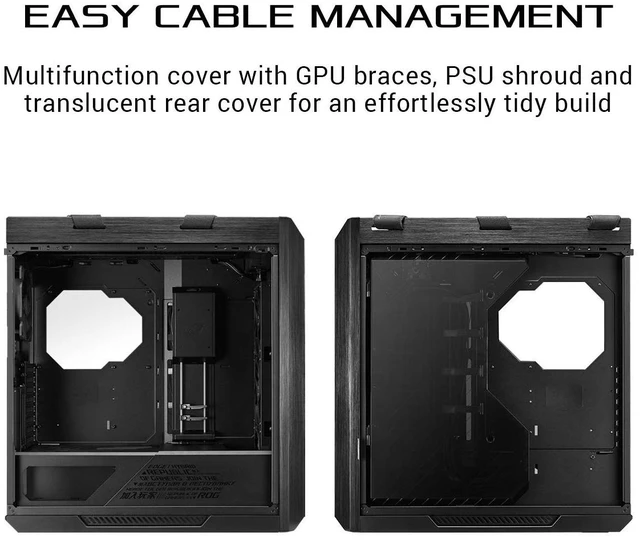 Alt view image 3 of 5 - ASUS ROG Strix Helios RGB EATX Mid-Tower Gaming PC Case