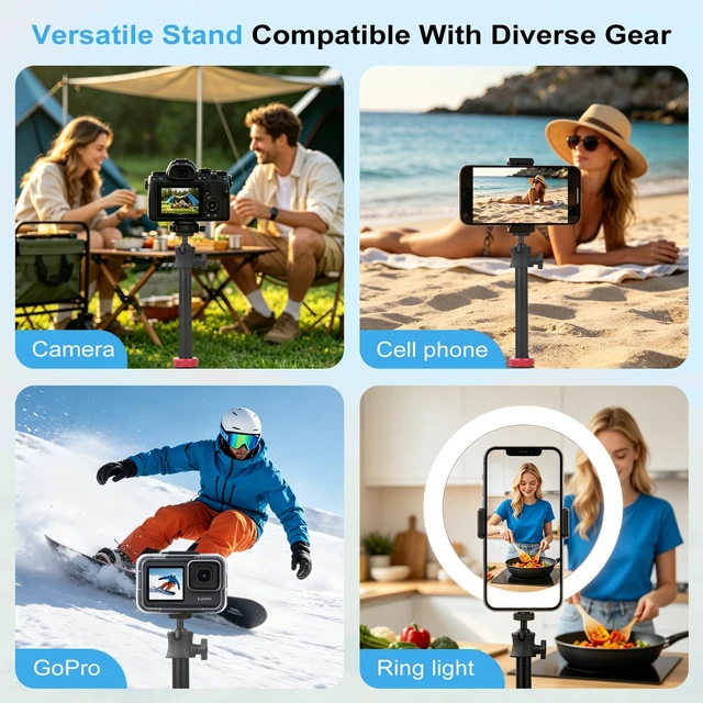 Alt view image 5 of 5 - Starlink Mini Tripod Stand Mount with Aluminum Adapter, Portable & 360Tilt
