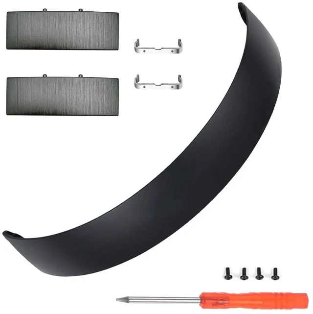 Main image of Beat Studio Pro Headband and Hinge Same as the OEM Arch Band + Hinges Repair Kit Parts Replacement for Beats by Dre Studio Pro (A2924) and Studio 3 (A1914) Headphones (Black)