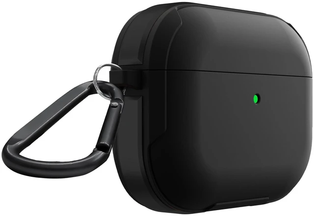 Main image of KZDOO Crashguard for AirPods Pro 3 Case, Metal Protective Cover, Black