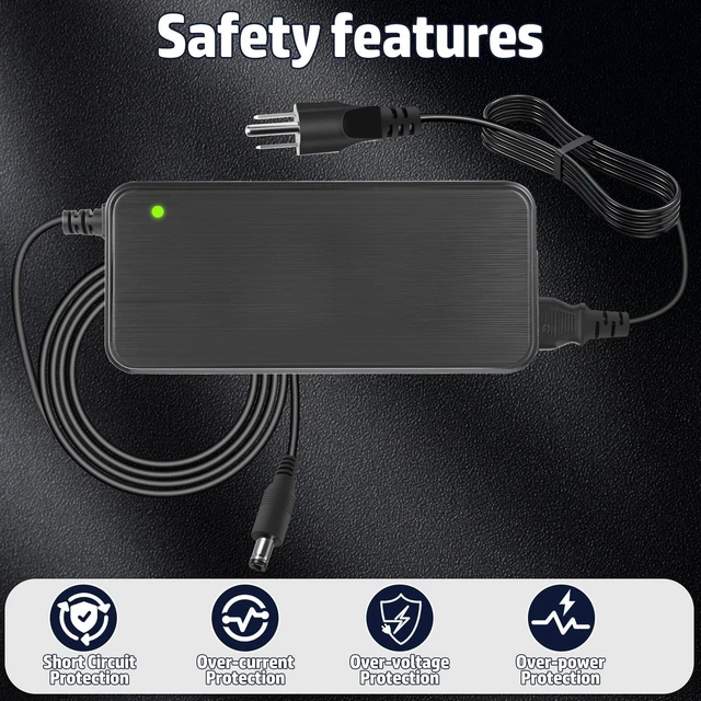 Alt view image 4 of 5 - 53v Power Supply/reolink Power Adapter Suitable for 16 Channel REOLINK PoE NVR. Equipped with a 1.5M AC Cable