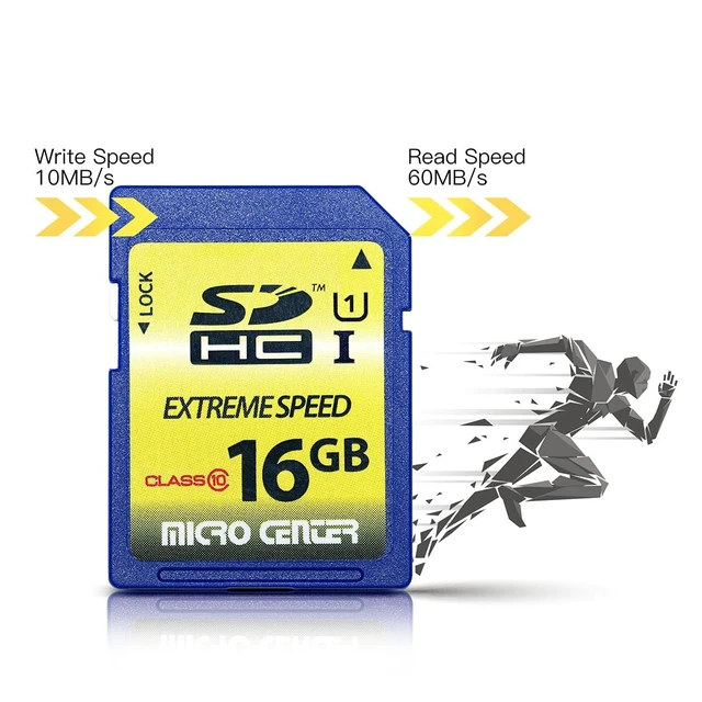 Alt view image 3 of 5 - INLAND 16GB SDHC Flash Memory Card Standard Full Size SD Card (2 Pack)