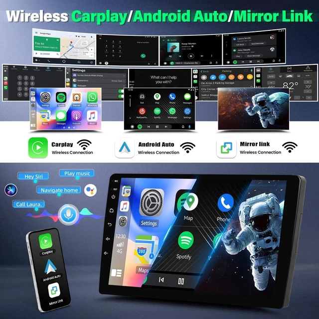 Alt view image 3 of 5 - EWLSAC Android 13.0 Double Din Car Stereo Radio Player for Honda Accord 2008-2013 10 Inch HD Touch Screen Car Audio Receiver with GPS Navigation Bluetooth Head Unit Supports Backup Camera(2G+32G)