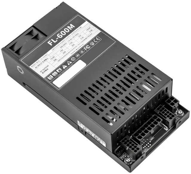 Main image of 600W Flex ATX PSU,1U Mini ITX Fully Modular Power Supply