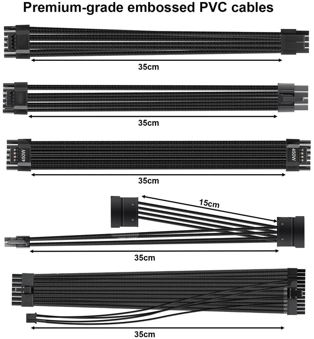 Alt view image 3 of 5 - 600W Flex ATX PSU,1U Mini ITX Fully Modular Power Supply