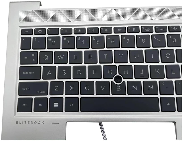 Alt view image 3 of 5 - Laptop KeyboardCompatible for HP EliteBook 850G8 G7 855 15.6"C Case Backlit