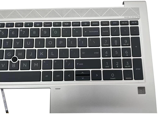 Alt view image 4 of 5 - Laptop KeyboardCompatible for HP EliteBook 850G8 G7 855 15.6"C Case Backlit