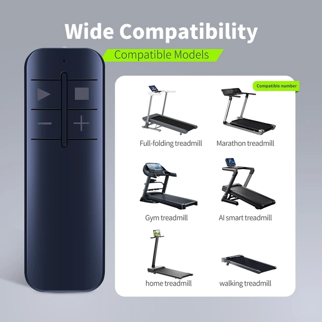 Alt view image 3 of 5 - Snrigw Replacement Remote for Rhythm Fun AP02/RF-C5/Y638A/C1 Treadmill