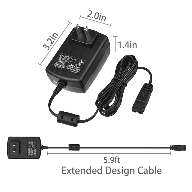 Alt view image 5 of 5 - 21.5V 1.5A Charger XH2150-1500W AC Adapter for Teguy V40 ENHULK PCT403T T403 PC10 PC15 PC18 PC20 EHT21001-L20 Handheld Pool Vacuum Cleaner