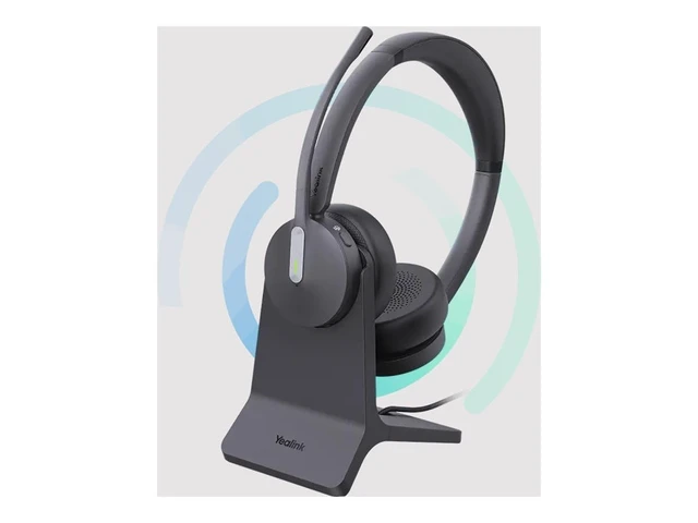 Alt view image 3 of 4 - Yealink BH70 Dual Teams Headset with Charging Stand USB-C/A