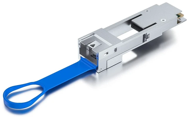 Main image of H!Fiber QSFP28 to SFP28 QSA Adapter 100G to 25G Converter Module for Dell, Juniper, Arista, Extreme and More Devices, All-Metal housing, 4 Pack