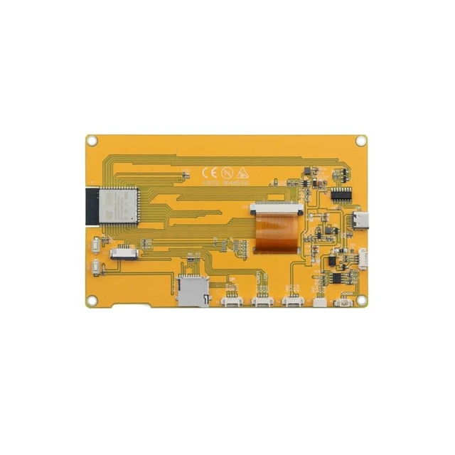 Alt view image 3 of 3 - EC Buying ESP32-S3 5.0 Inch IPS LCD Development Board 800x480 HD TFT Display with WiFi & Bluetooth, Non-Touch Screen, 16MB Flash 8MB PSRAM, LVGL HMI GUI Module