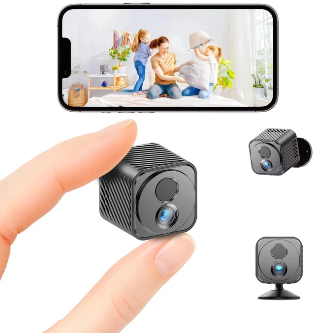 Main image of Upgraded Mini Camera, 4K HD, 30-Day Battery Life, AI Motion Detection, WiFi