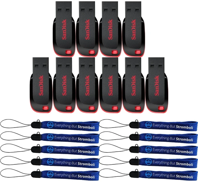 Main image of SanDisk USB Type A Flash Drive 32GB (10 Pack) Blade Thumb Drive