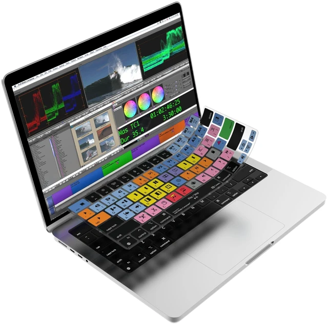 Main image of KB Covers Premium Avid Media Composer Keyboard Cover for MacBook Pro & Air