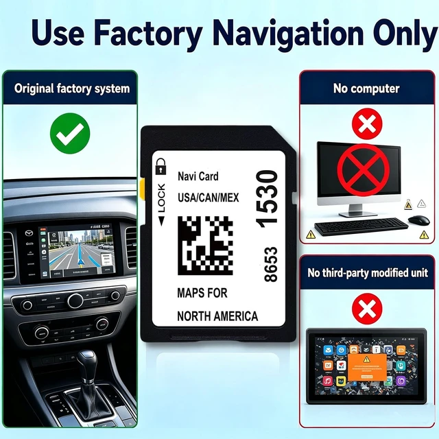 Alt view image 3 of 4 - 2026 Navigation SD Card 8653 1530 for GMC GM Chevrolet Cadillac Buick