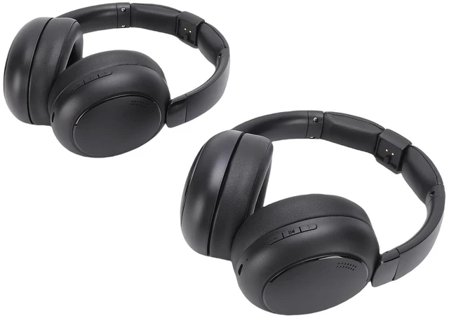 Main image of Gugxiom Dual Wireless Headphones for TV, Bluetooth 5.4 Transmitter Charging Base, 40H Playtime, Low Latency Stereo, Optical AUX, Clear Dialogue Headset for Seniors