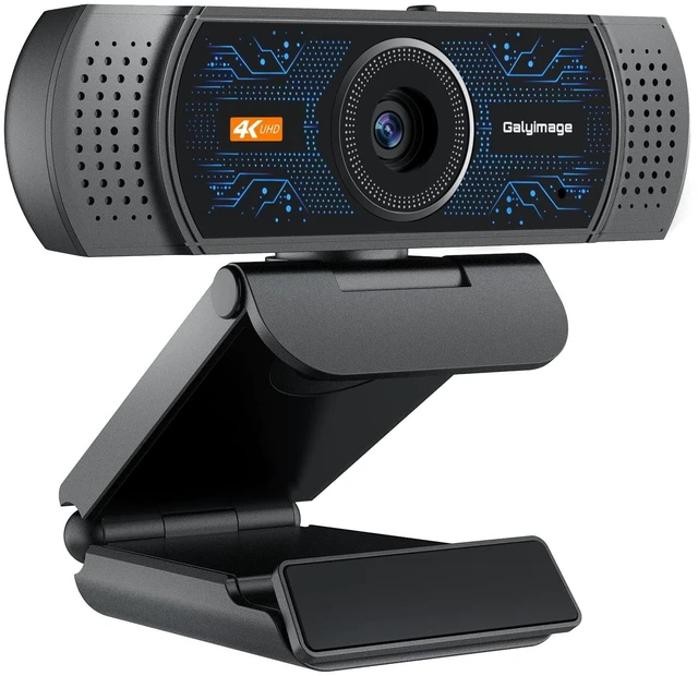 Main image of Galyimage HD 4K Webcam for StreamingPDAF Autofocus, 2 Noise-Canceling Mics