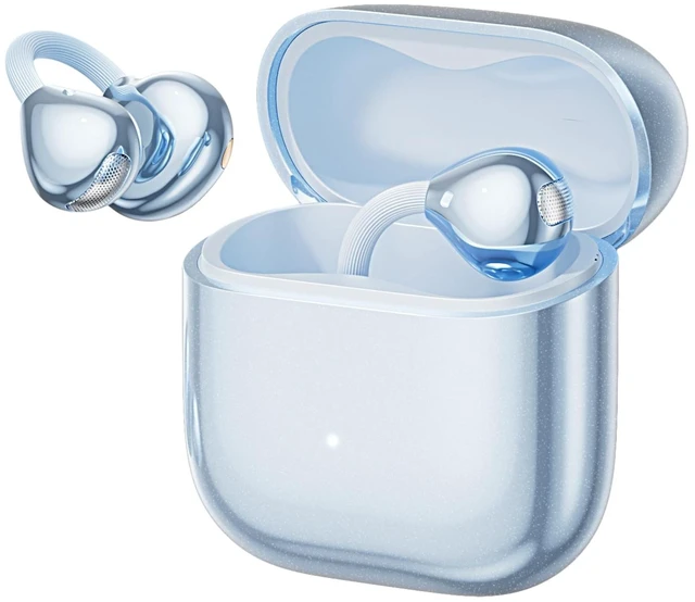 Main image of CHENRUIDA Everyday Lightweight Clip On Earbuds-Open Ear Headphones(Blue)