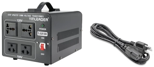 Main image of Yinleader Japanese Voltage Converter - Step Down 120V to 100V