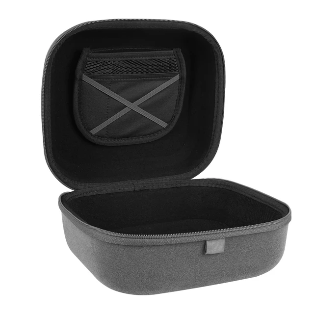 Alt view image 2 of 5 - Geekria Shield Headphones Case Compatible with Audio-Technica ATH-R70x, ATH-PRO5X, ATH-AD2000X, Hard Shell Travel Carrying Bag with Cable Storage (Microfiber Grey)