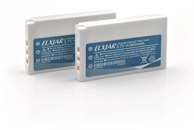 Main image of (2-Pack) 3.7V 900mAh Battery for Logitech Harmony One, 880, 890, 900