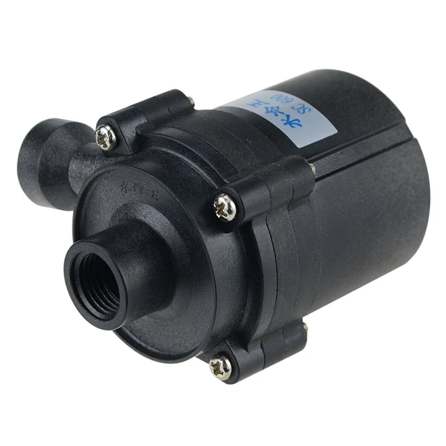 Alt view image 3 of 4 - BXQINLENX SC600 DC 12V PC CPU Water Cooling System Tool Water Pump 132.09 GPH 10W Brushless Drive Water Pump for Destop Computer Laptop Computer