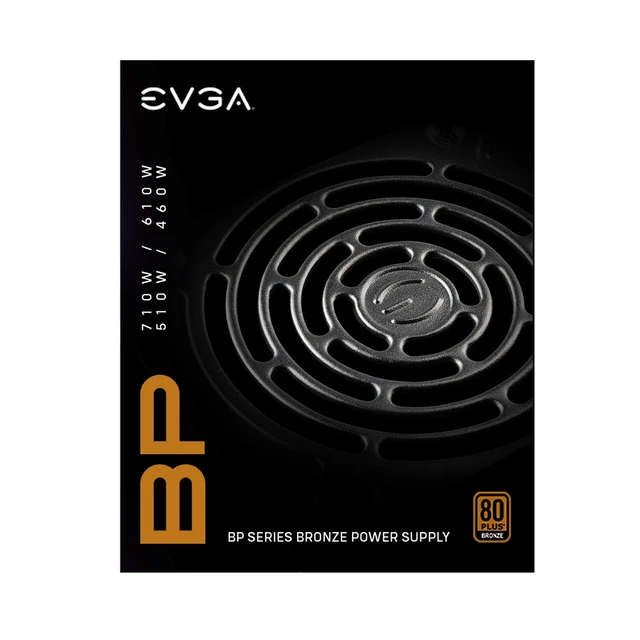 Alt view image 2 of 5 - EVGA 460 BP, 80+ BRONZE 450W + 10W, 3 Year Warranty, Power Supply 100-BP-0460-K1